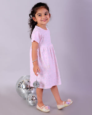 Pink Rabbit Girls Casual Dress