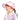 Pink Rabbit theme soft Fabric Visor Hat for Kids& Toddlers - 3 - 6 years Swim