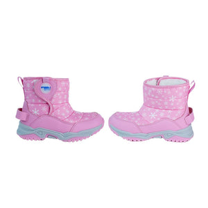 Pink Snowflake Waterproof Winter Snow Boots for Kids for Minus Degree Temperature - 26 EUR Winter Wear