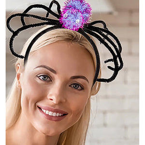 Pink Spider themed Long Tentacles Headband Unique Halloween Party Hair Accessory - Little Surprise BoxPink Spider themed Long Tentacles Headband Unique Halloween Party Hair Accessory