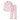 Pink Striped Puppy & Stars Cotton Nightsuit for Kids - 4 - 5 Years Nightsuits