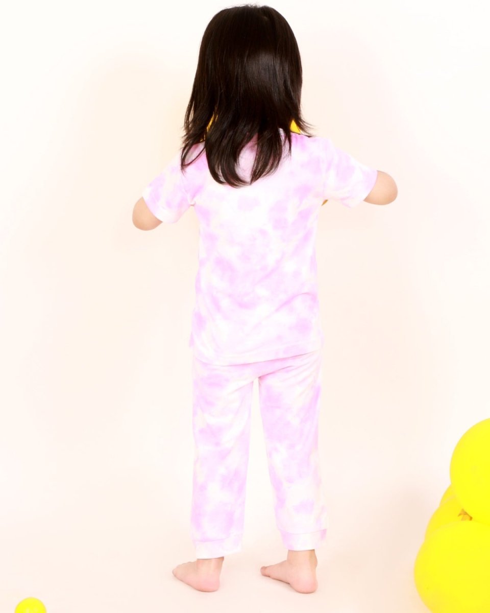 Pink Tie And Dye Girls Jogger Set - KCW-PTDGJ-6-12