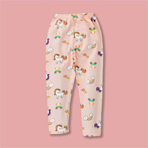 Pink Unicorn Full sleeves tops & pants set Unisex Kids Wear - 18 - 24 months Kids Clothing