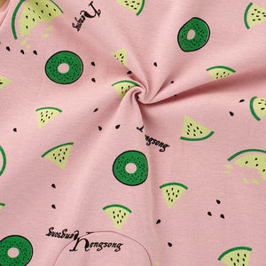 Pink Watermelon Print Romper Unisex Kids Wear - 0 - 9 months Kids Clothing
