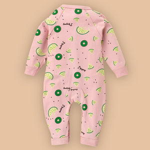 Pink Watermelon Print Romper Unisex Kids Wear - 0 - 9 months Kids Clothing