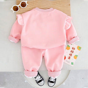 Pink Wink Bunny Tracksuit Set for Kids - 2 - 3 Years Kids Clothing