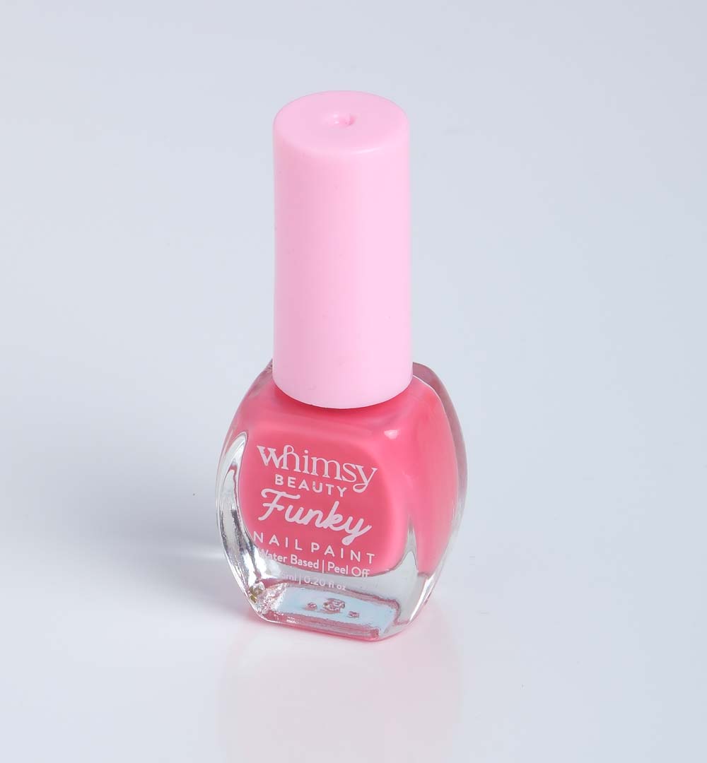Whimsy Beauty Nail Paint for Girls (Pink)- 6 ml