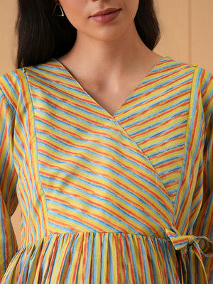 Pixel Pulse Maternity And Nursing Dress - S Maternity Casual Dress