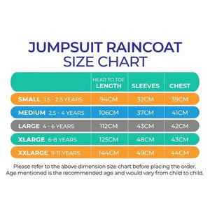 Plain Yellow Dino Theme All Over Jumpsuit / Playsuit Raincoat for Kids - Small (1.5 - 2.5) Years Monsoon Wear