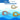 Playbox 3 Pcs BPA Free Silicone Whale Teether Teething Toys Soothe Babies Gums - PBN - 004