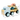 Playbox Car Carrier Truck and Cars Wooden Toy Set with 1 Carrier Truck and 3 Cars - PBC - 014