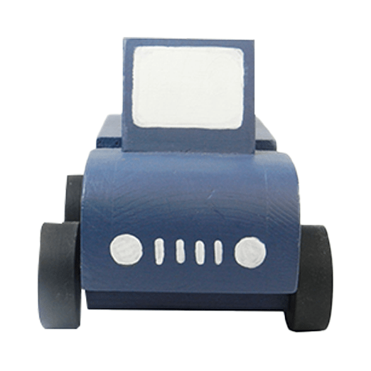 Playbox Kid Wooden Ev Jeep With Artificial Wooden Electirc Charger - PBR - 001