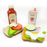 Playbox Kitchen Breakfast Food Toasty House Wooden Pretend Play Toy for Toddlers - PBP - 021
