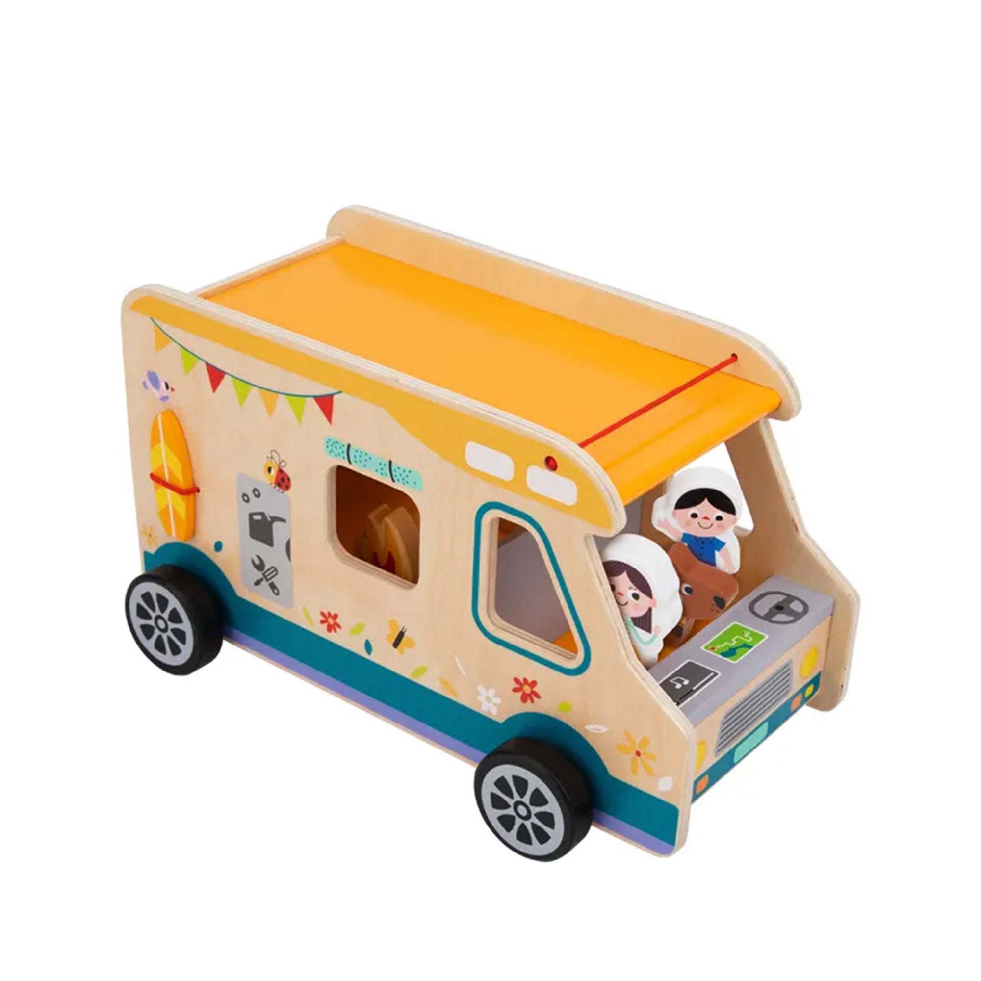 Playbox Little Camper Wooden camping toy little camping toy set for toddler kids - PBC - 018