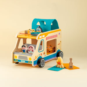 Playbox Little Camper Wooden camping toy little camping toy set for toddler kids - PBC - 018