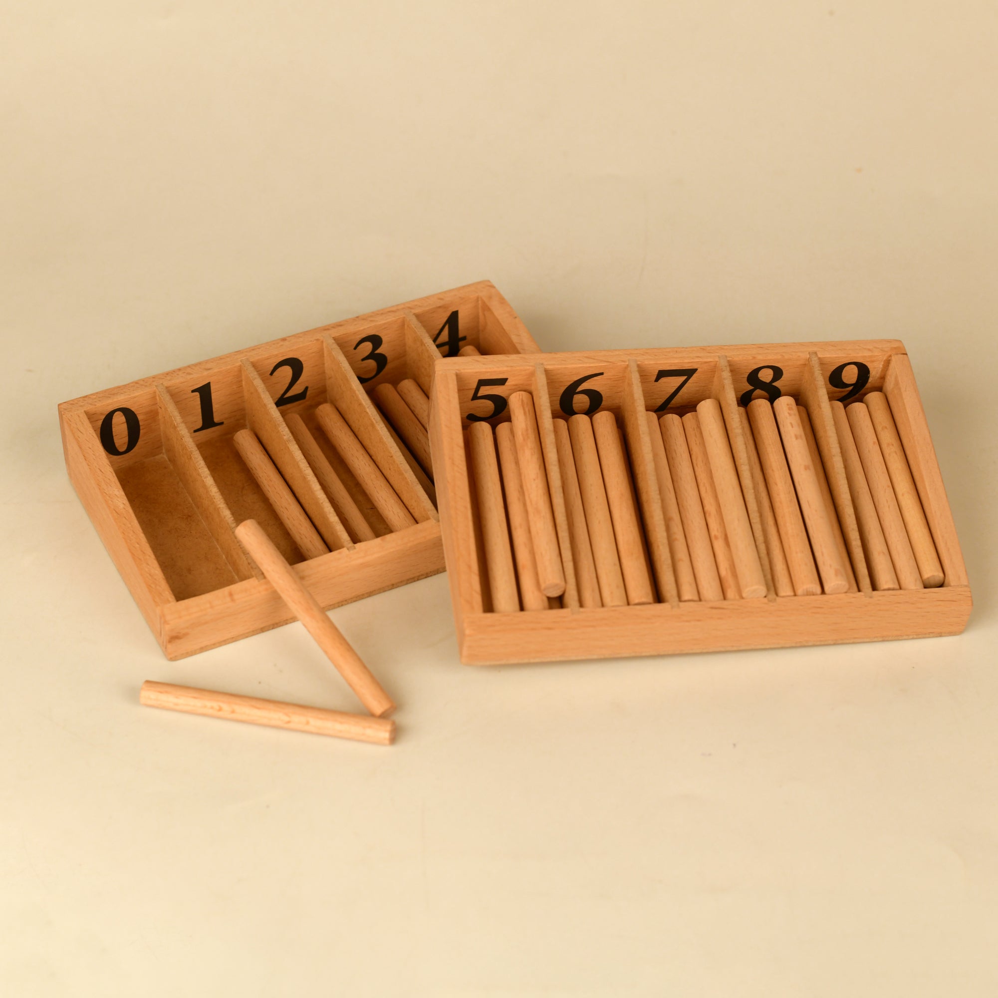 Playbox Montessori Wooden Spindle Box | Early Learning Educational Toy - PBO - 011