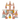 Playbox Wooden Building Blocks Toys Set - PBB - 002