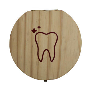 Playbox Wooden Tooth Saver Box – Keepsake Storage for Baby & Kids’ Lost Teeth - PBD - 001