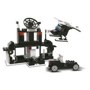 Playzu Building Blocks City Police Control Station - XB - 51008