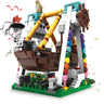 Playzu Building Blocks Pirate Ship - XB - 01109