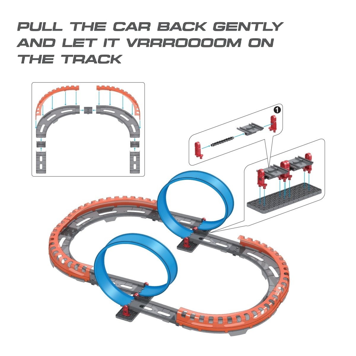 Playzu High Speed Pull Back- 2A - 679-113A