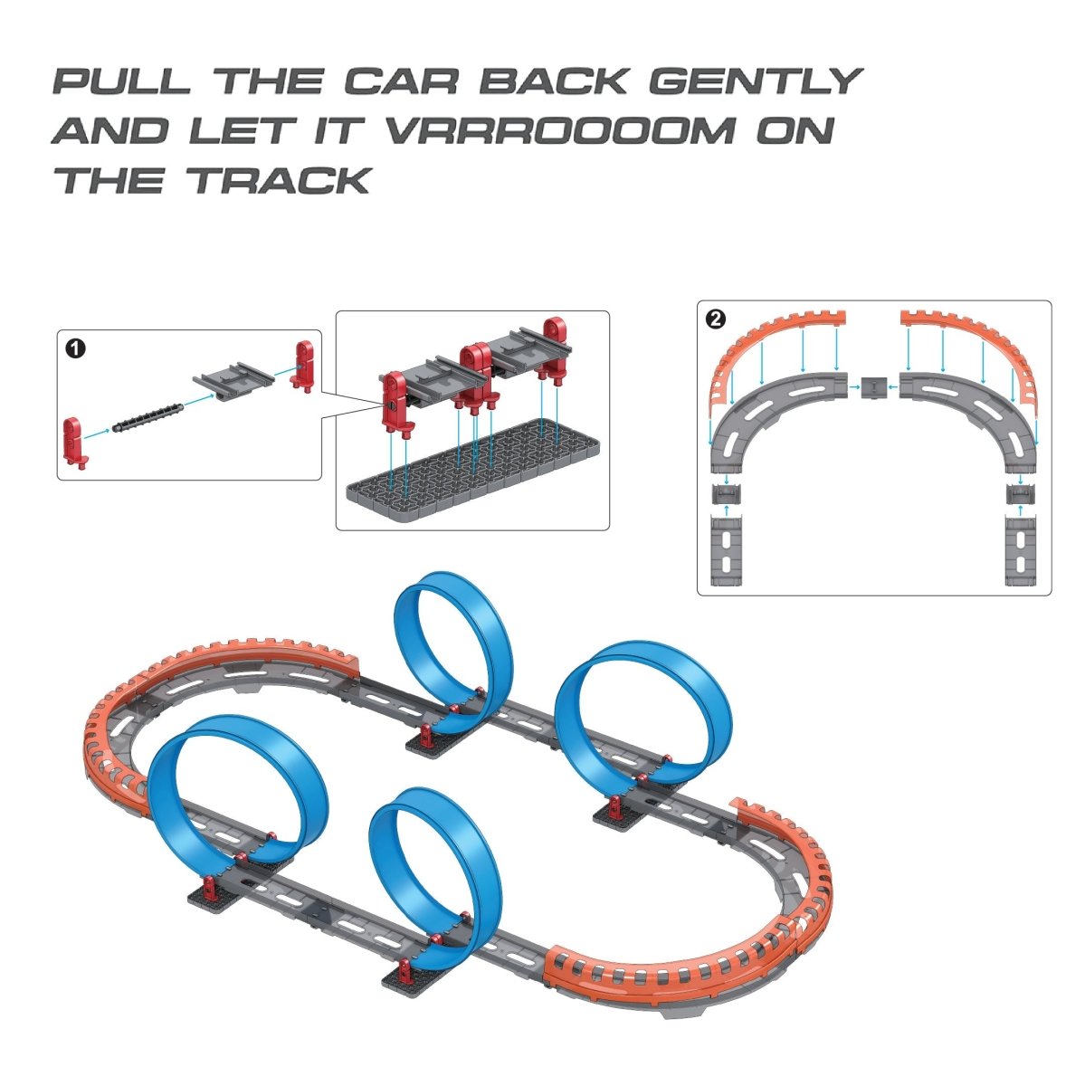 Playzu High Speed Pull Back- 4A - 679-113B