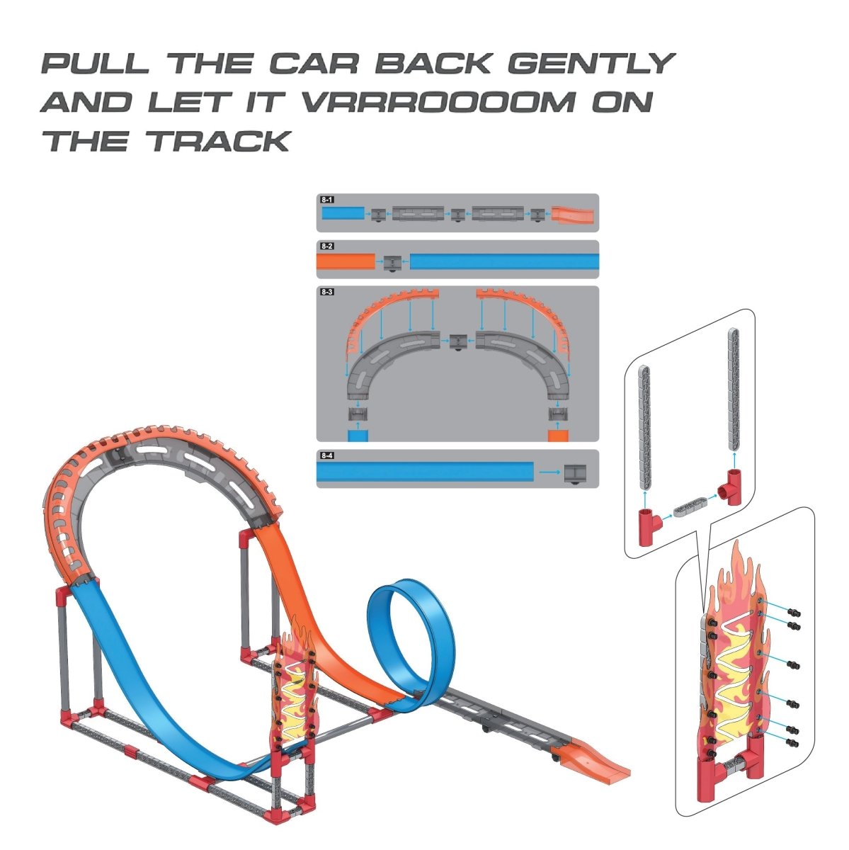 Playzu High Speed Pull Back- Rally - 679-113E