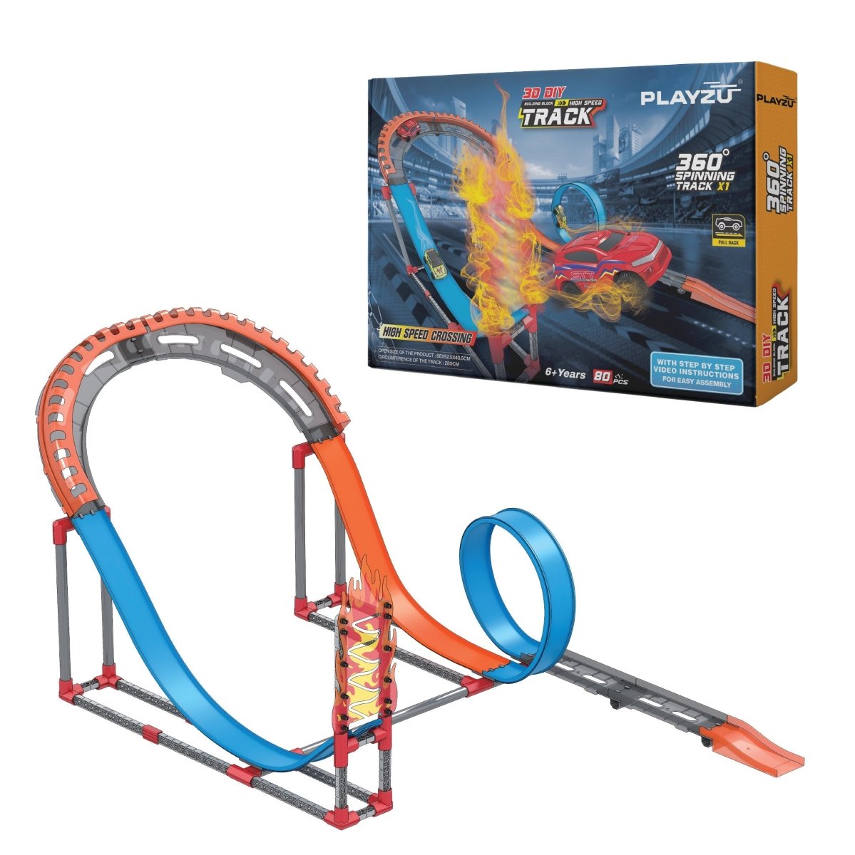 Playzu High Speed Pull Back- Rally - 679-113E