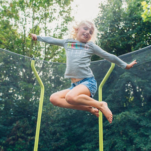Plum 10ft Wave Springsafe Trampoline and Enclosure - Kids Activity & Play Equipment