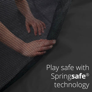 Plum 14ft Wave Springsafe Trampoline and Enclosure - Kids Activity & Play Equipment
