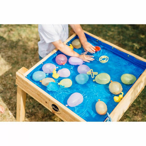 PLUM BUILD AND SPLASH WOODEN SAND AND WATER TABLE (NATURAL) - Kids Activity & Play Equipment