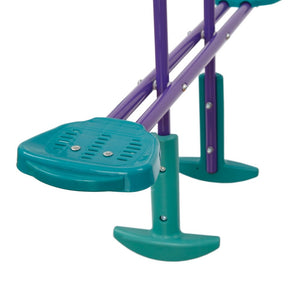 Plum Helios Metal Single Swing and Glider Set - Kids Activity & Play Equipment