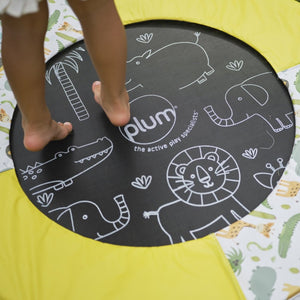 Plum Junior Jungle Bouncer With Sounds - Kids Activity & Play Equipment