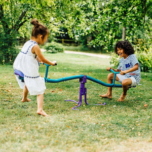Plum Metal Rotating See Saw - Kids Activity & Play Equipment