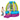 Plum Rocket Bouncer with Inflator & Storage Bag - Kids Activity & Play Equipment
