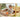 PLUM WOODEN SANDPIT WITH CANOPY - NATURAL - Kids Activity & Play Equipment