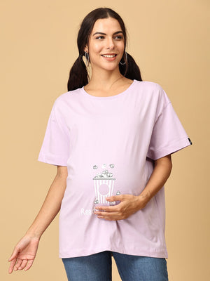 Pop Mumma and Baby Twinning- Set of 1 T-shirt and 1 Onesie - Twinning Combo