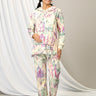 Pop Palette Maternity And Nursing Hoodie Pajama Loungewear Set - MWW - SD - POPLT - L