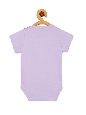 Back view of Pop Star Baby Onesie on a hanger