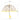 Popcorn Dino theme Dome style Transparent Umbrella for Kids, 1 - 5years - Monsoon Wear