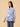 Porcelain Blue Maternity and Nursing Top - S Maternity and Nursing Tops