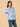 Porcelain Blue Maternity and Nursing Top - S Maternity and Nursing Tops