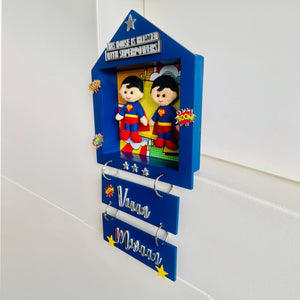 Power brothers Personalised Name Plaque - Little Surprise BoxPower brothers Personalised Name Plaque