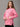 Power Pink Maternity and Nursing Hoodie Sweatshirt - MWW-SD-PKHS-S