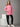 Power Pink Maternity and Nursing Hoodie Sweatshirt - MWW-SD-PKHS-S