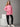 Power Pink Maternity and Nursing Hoodie Sweatshirt - MWW-SD-PKHS-S