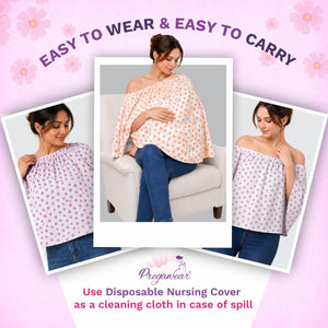 Pregawear Disposable Nursing Cover - Breastfeeding Accessories