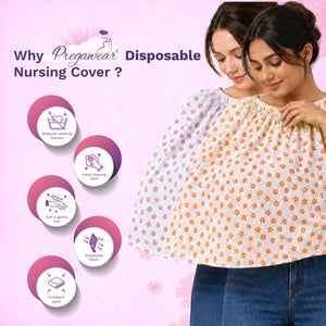 Pregawear Disposable Nursing Cover - Breastfeeding Accessories
