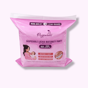 Pregawear Lochia Maternity Panties Disposable Pregnancy Postpartum Absorption Kit - XS Disposable Maternity Panty