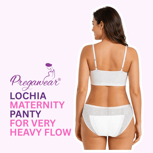 Pregawear Lochia Maternity Panties Disposable Pregnancy Postpartum Absorption Kit - XS Disposable Maternity Panty